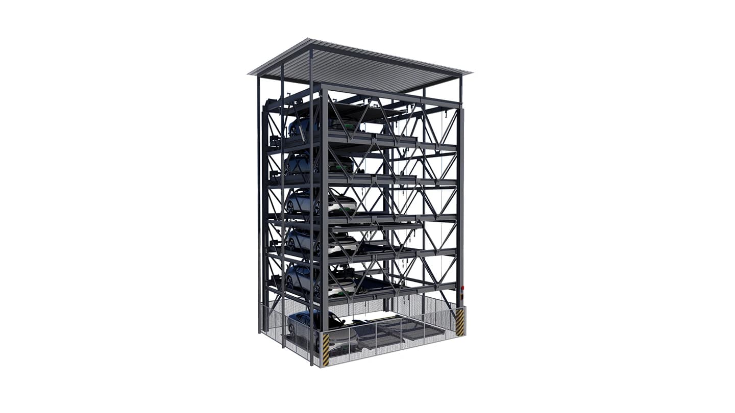 Giải pháp đỗ xe xếp hình thông thường - CoPARK
