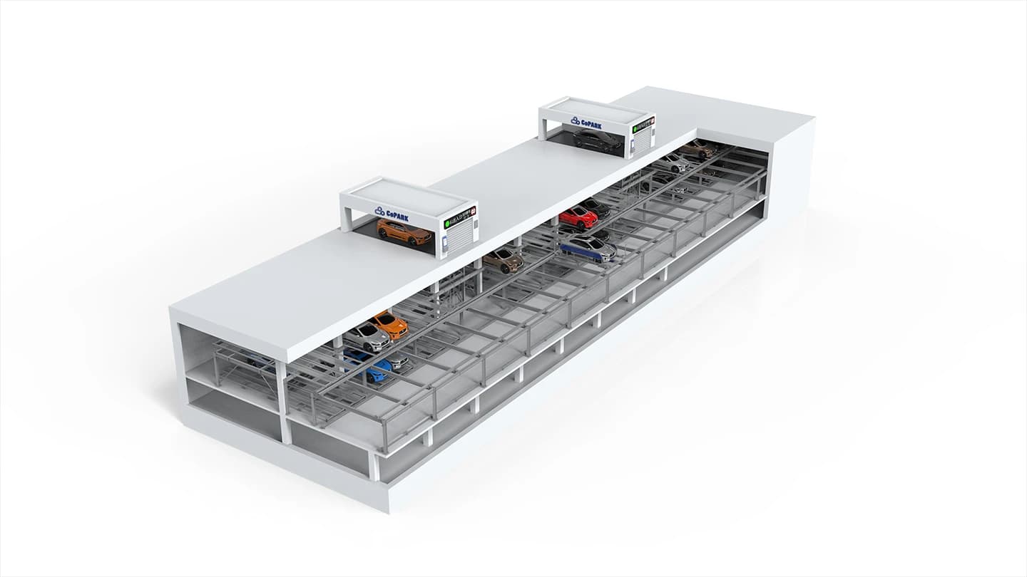 Giải pháp đỗ xe tự động dạng Shuttle - CoPARK