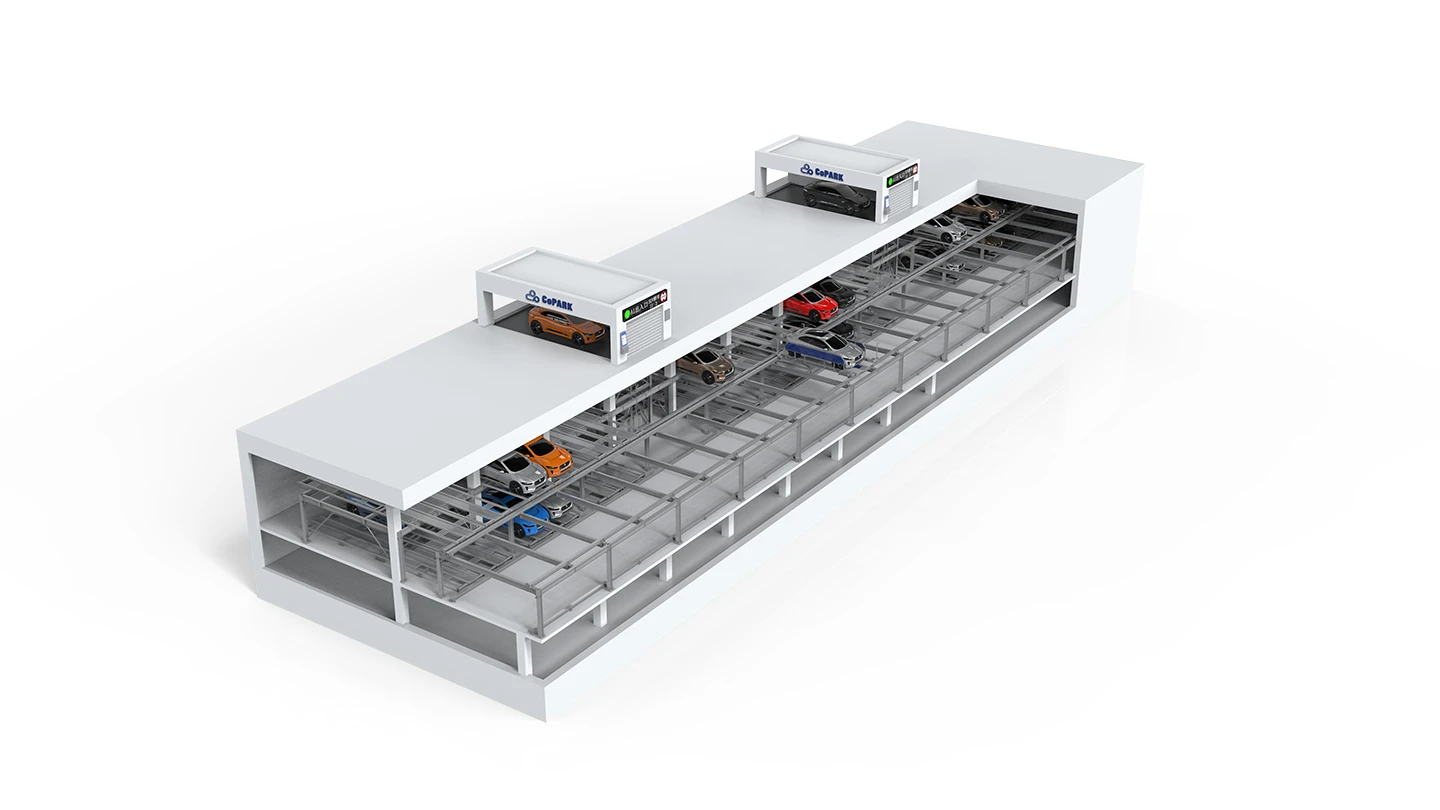 Giải pháp đỗ xe tự động dạng Shuttle - CoPARK